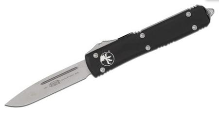 Microtech 121-10 Ultratech Stonewashed, BLK Aluminum Handle