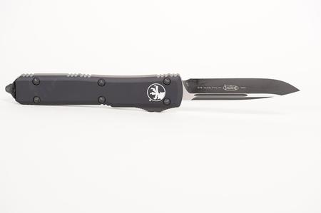 Microtech 121-1T Ultratech Tactical Black, Black Handle