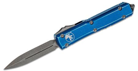 Microtech 122-10DBL Ultratech Apocolyptic, BLU Distressed