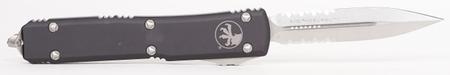 Microtech 122-11 Ultratech Stonewashed, BLK Aluminum Handle