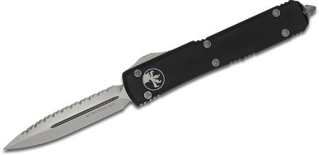 Microtech 122-12 Ultratech Stonewashed, BLK Aluminum Handle