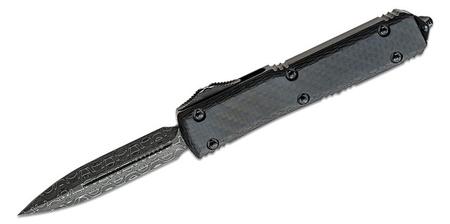 Microtech 122-16CFS Ultratech Signature Damascus, CF Handle