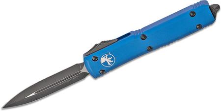 Microtech 122-1BL Ultratech Black, Blue Aluminum Handle