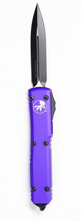 Microtech 122-1PU Ultratech Black, Purple Aluminum Handle