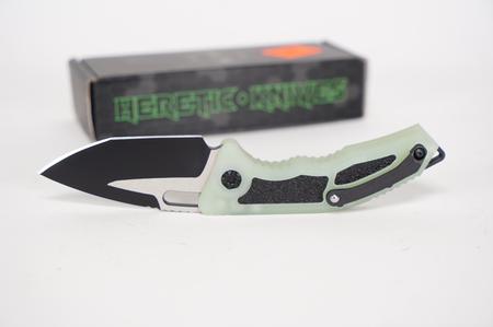 Medusa Auto - Tanto Two Tone Black Jade G10