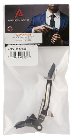 Agency Arms Dit-9-g Drop-in Trigger Glock 9mm/40sw/357mag Aluminum Gray 3.5lbs