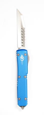 Microtech 119W-13BLS Ultratech Warhound Bronze, Blue Handle